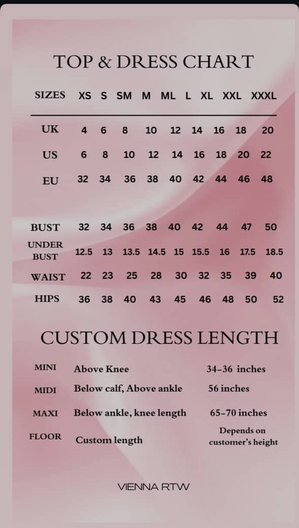Size Chart 1